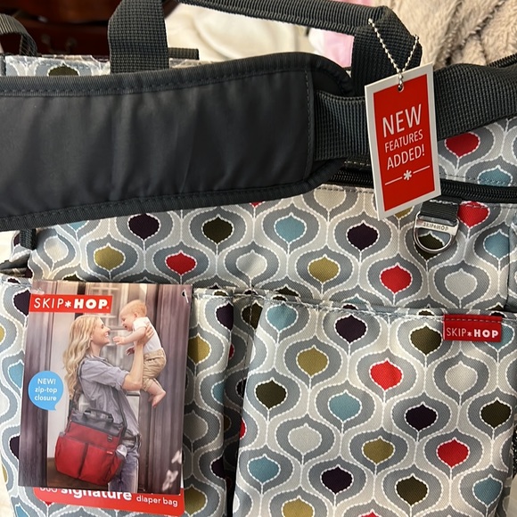 Skip Hop Duo Signature Diaper Bag Multi Pod Multi-Colored - Picture 7 of 7